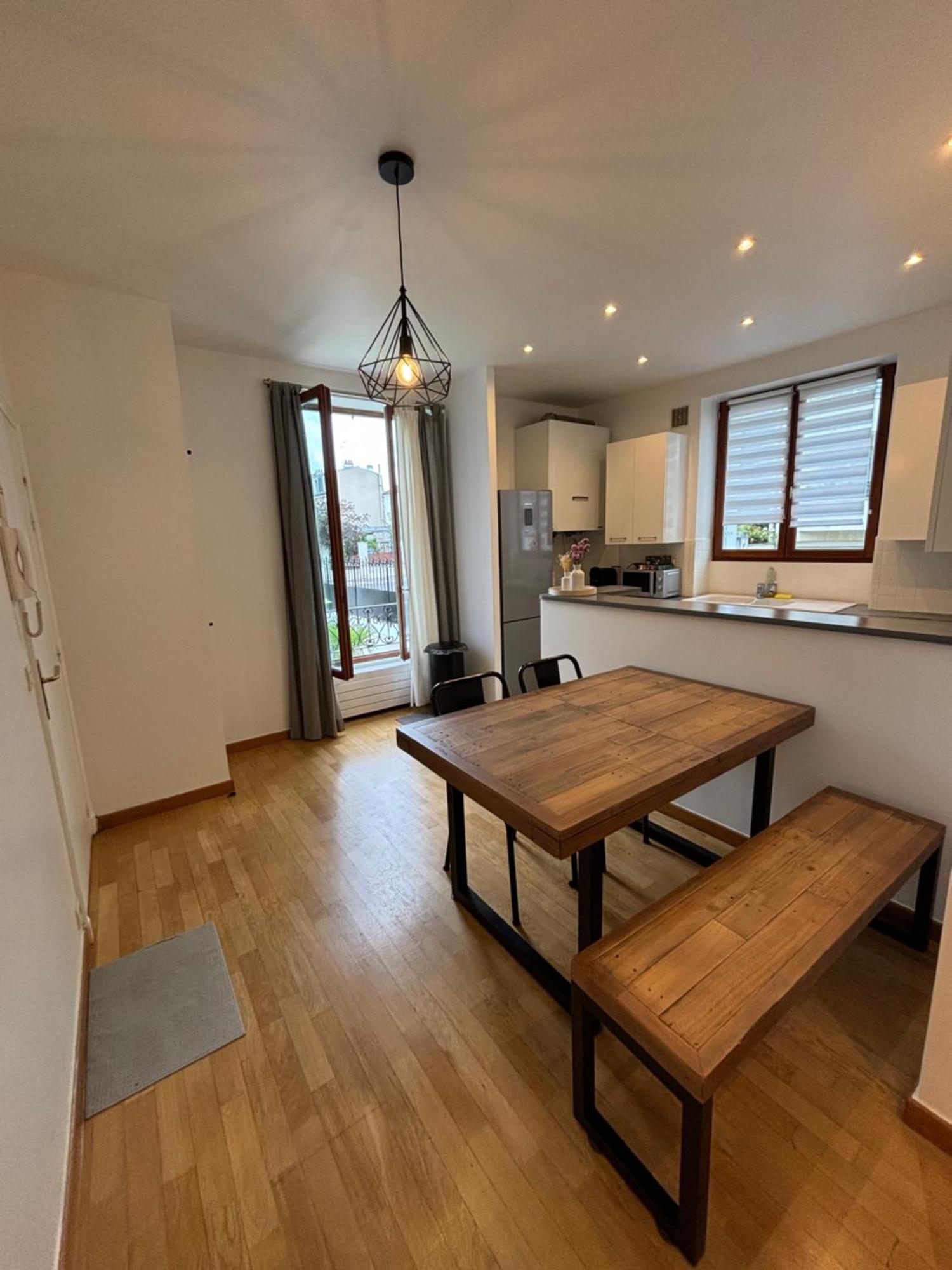 Appartement 2 Chambres Dans Une Belle Maison A Proximite De Paris Asnieres-sur-Seine Bagian luar foto
