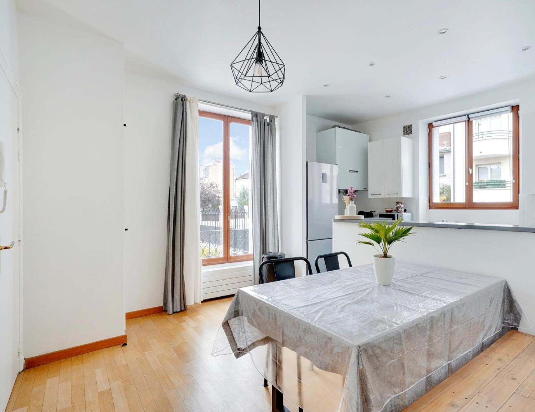 Appartement 2 Chambres Dans Une Belle Maison A Proximite De Paris Asnieres-sur-Seine Bagian luar foto